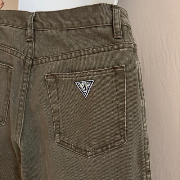 GUESS Vintage Y2K Tapered Leg Denim Mom Jeans Size 6 - Picture 4 of 5